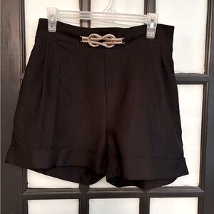 Worn twice 
Black with knot sewn in belt/accessory